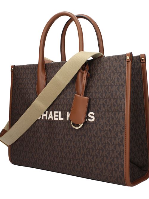 MD EW TOTE LEATHER MICHAEL KORS | 35R5G7ZT2B/BROWN
